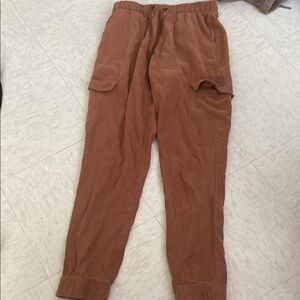 Lightweight Copper Cargo Joggers
